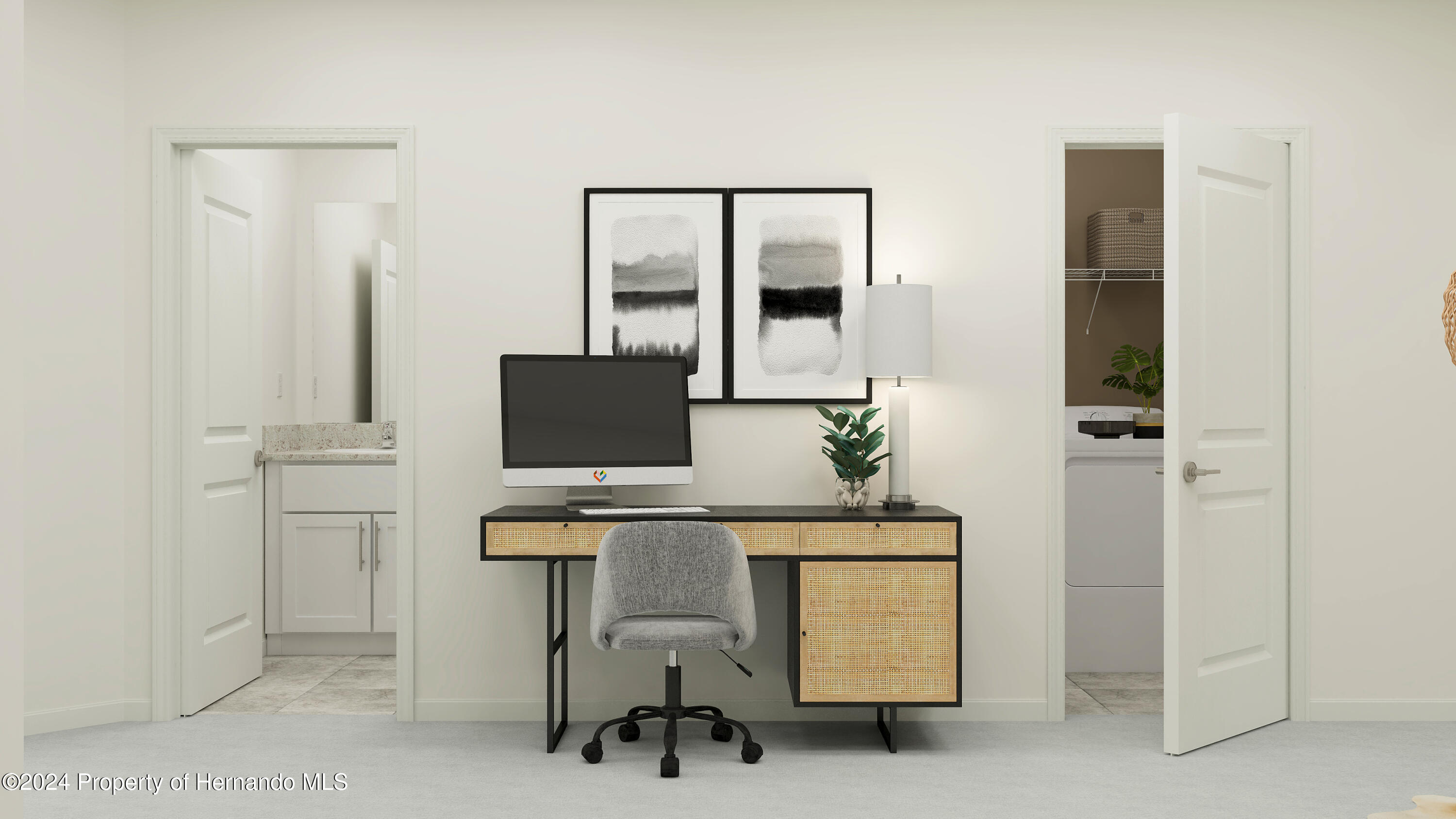 11083 Wishing Cloud Road Land O Lakes, FL 34638 - Photo 8 of 9 a workspace with furniture and window