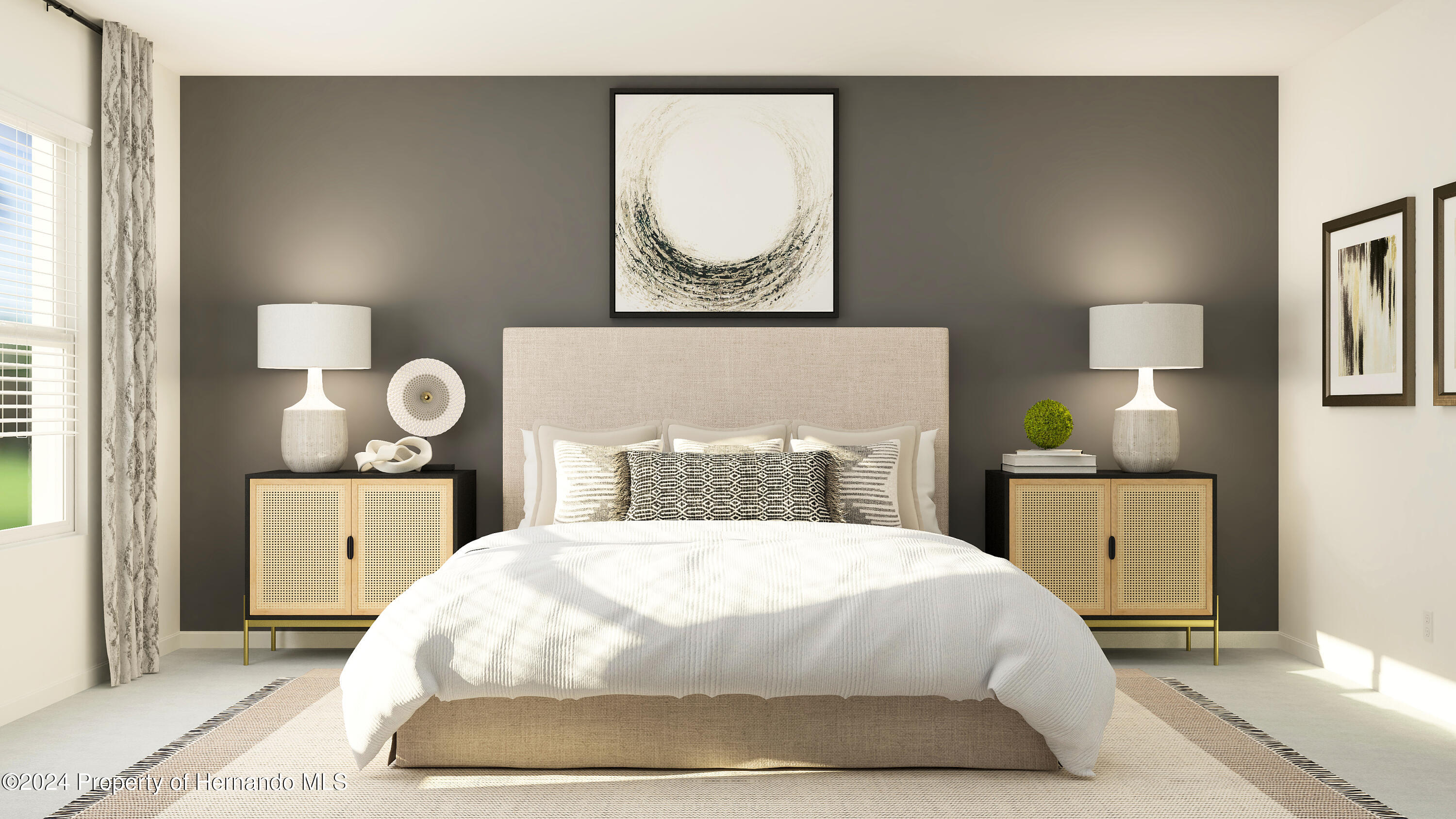 11083 Wishing Cloud Road Land O Lakes, FL 34638 - Photo 9 of 9 a bedroom with a bed and window