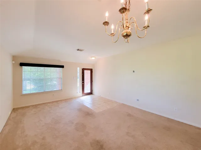 en view interior of the house