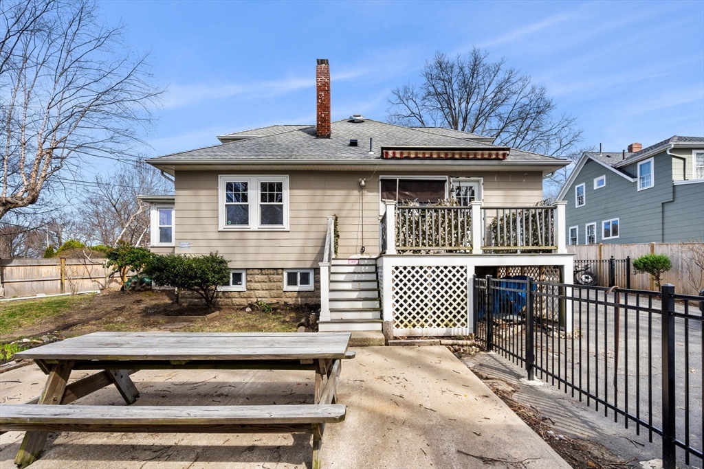 109 Linden Road Melrose, MA 02176 - Photo 9 of 15 a front view of a house with a porch