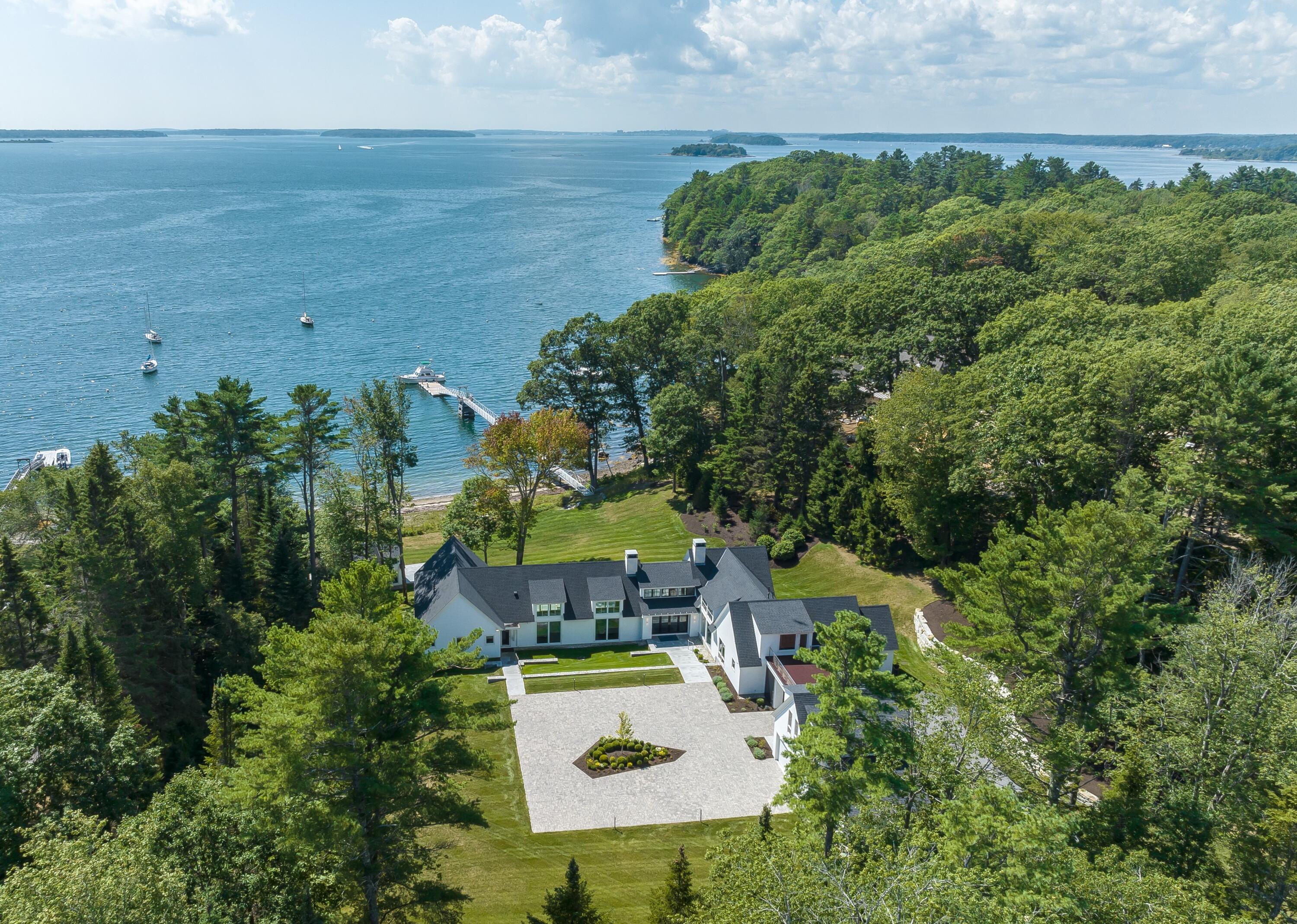 104 Spruce Point Road Yarmouth, ME 04096 - Photo 1 of 25 1. Aerial South