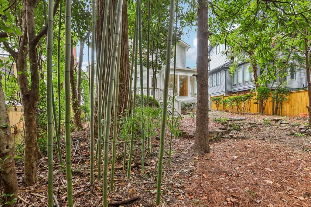 36 South Prado Northeast Atlanta, GA 30309 - Photo 28 of 31 a view of a garden with a tree