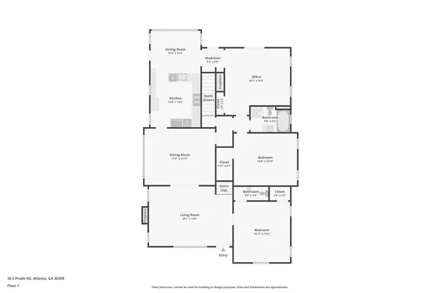 a picture of floor plan