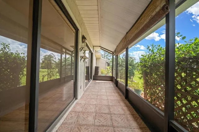 a view of a city from a balcony