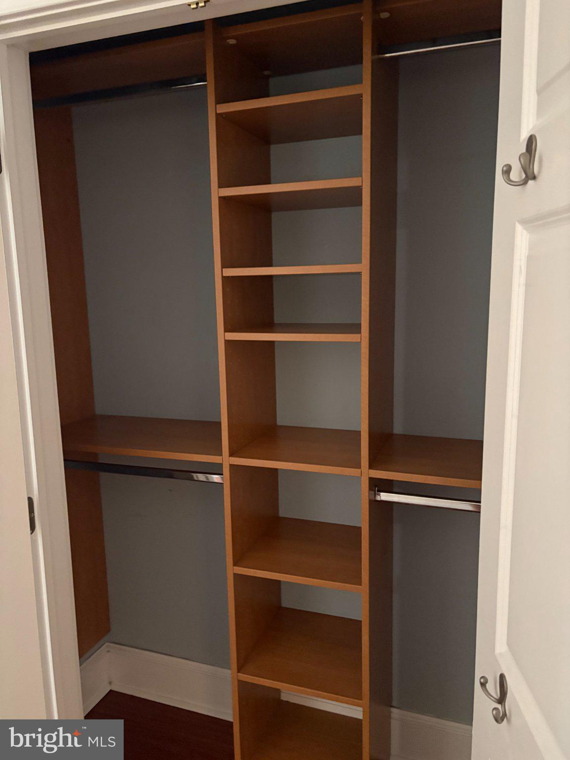 1500 Chestnut Street, Unit 4D Philadelphia, PA 19102 - Photo 15 of 26 Spacious closet with organized shelving.