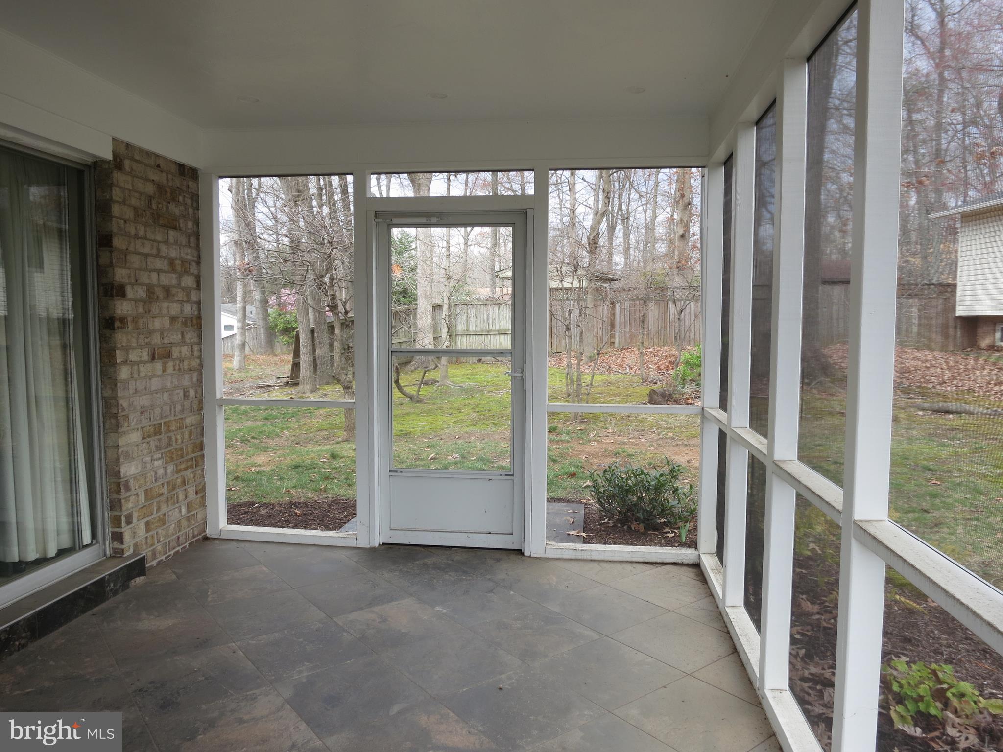 8128 Springfield Village Drive Springfield, VA 22152 - Photo 15 of 15 Screened porch view 2