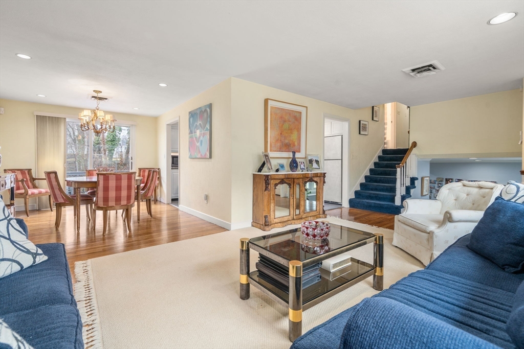 48 Gary Road Needham, MA 02494 - Photo 5 of 20 a living room with furniture and wooden floor