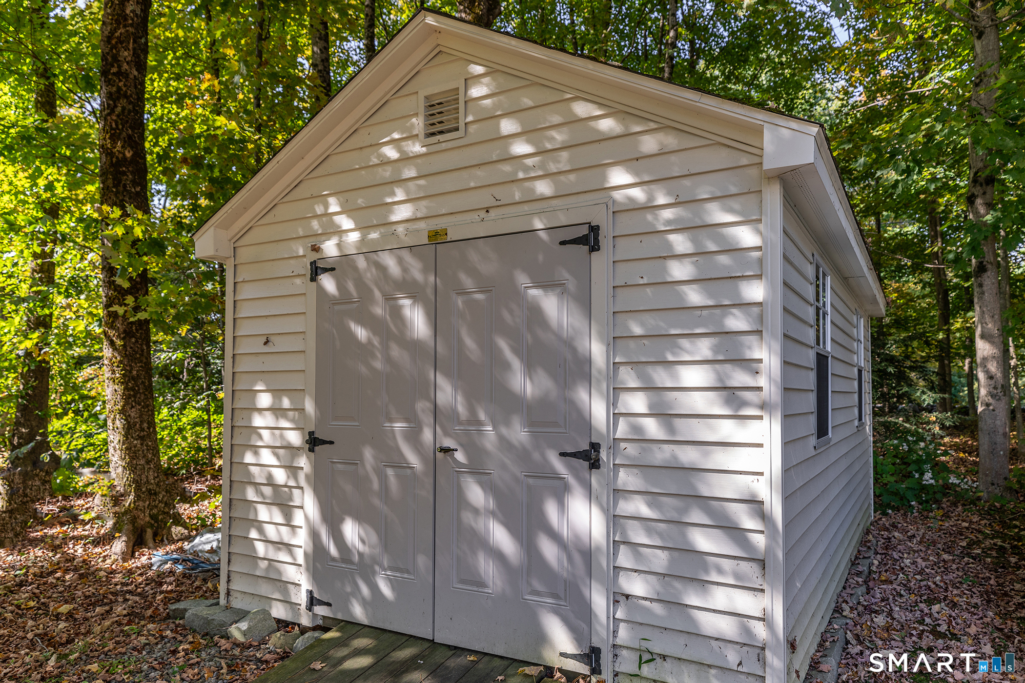 352 Norfolk Road Litchfield, CT 06759 - Photo 24 of 27 Storage Shed in driveway