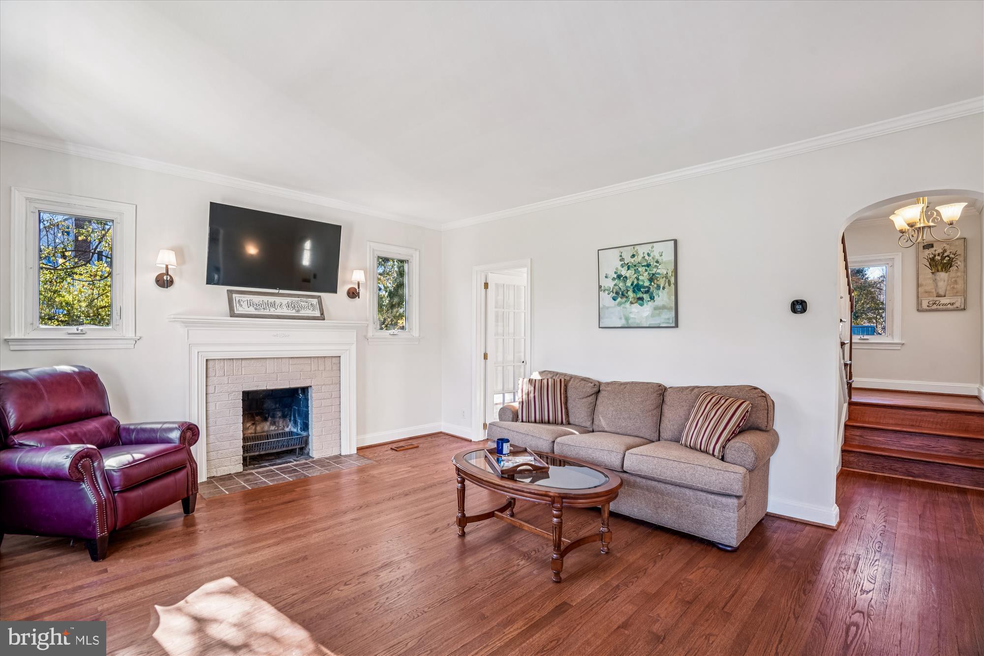 12412 New Hampshire Avenue Silver Spring, MD 20904 - Photo 13 of 60 Cozy Family Room, Hardwood Flooring