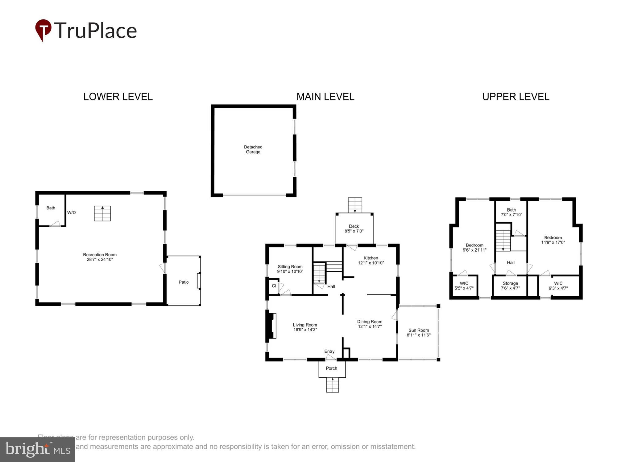 12412 New Hampshire Avenue Silver Spring, MD 20904 - Photo 60 of 60 Floor Plan - All 3 Levels
