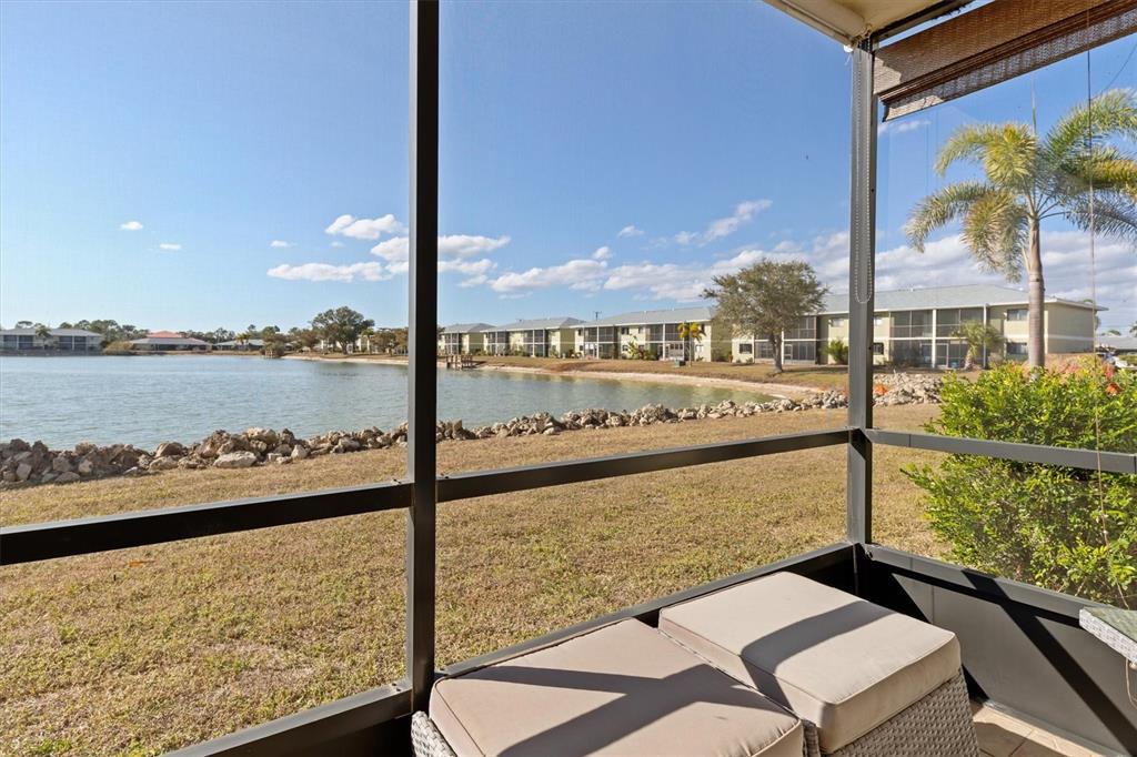 25275 Rampart Boulevard, Unit 202 Punta Gorda, FL 33983 - Photo 21 of 28 a view of ocean from a balcony