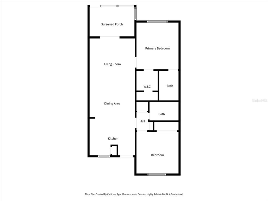 25275 Rampart Boulevard, Unit 202 Punta Gorda, FL 33983 - Photo 27 of 28 a picture of a floor plan