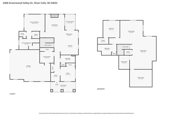 $535,000 | 2288 Greenwood Valley Drive, River Falls, WI 54022