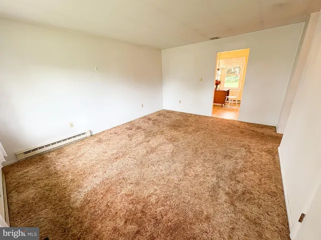 a view of empty room