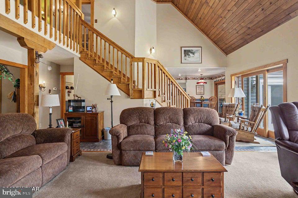 2270 Pine Tree Road Hughesville, PA 17737 - Photo 24 of 90 Spacious living area with rustic charm.