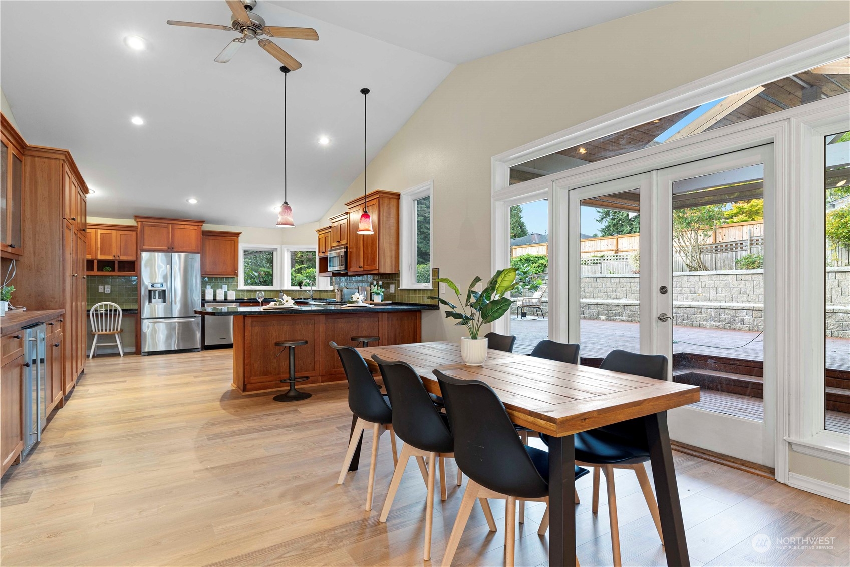 400 Park Place Everett, WA 98203 - Photo 21 of 40 a view of a dining room with furniture window and wooden floor