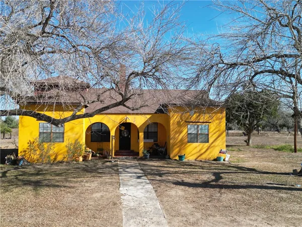 a view of small yard