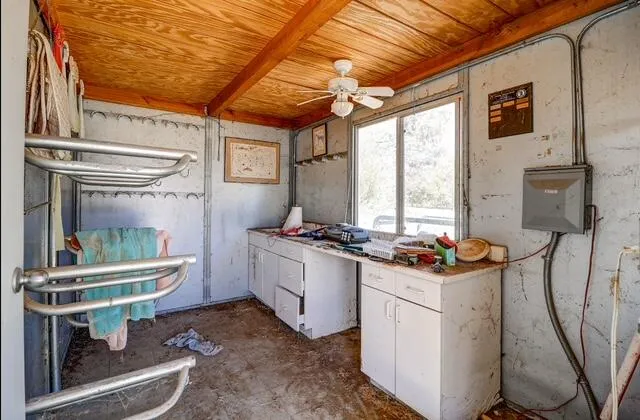 a view of road with trees