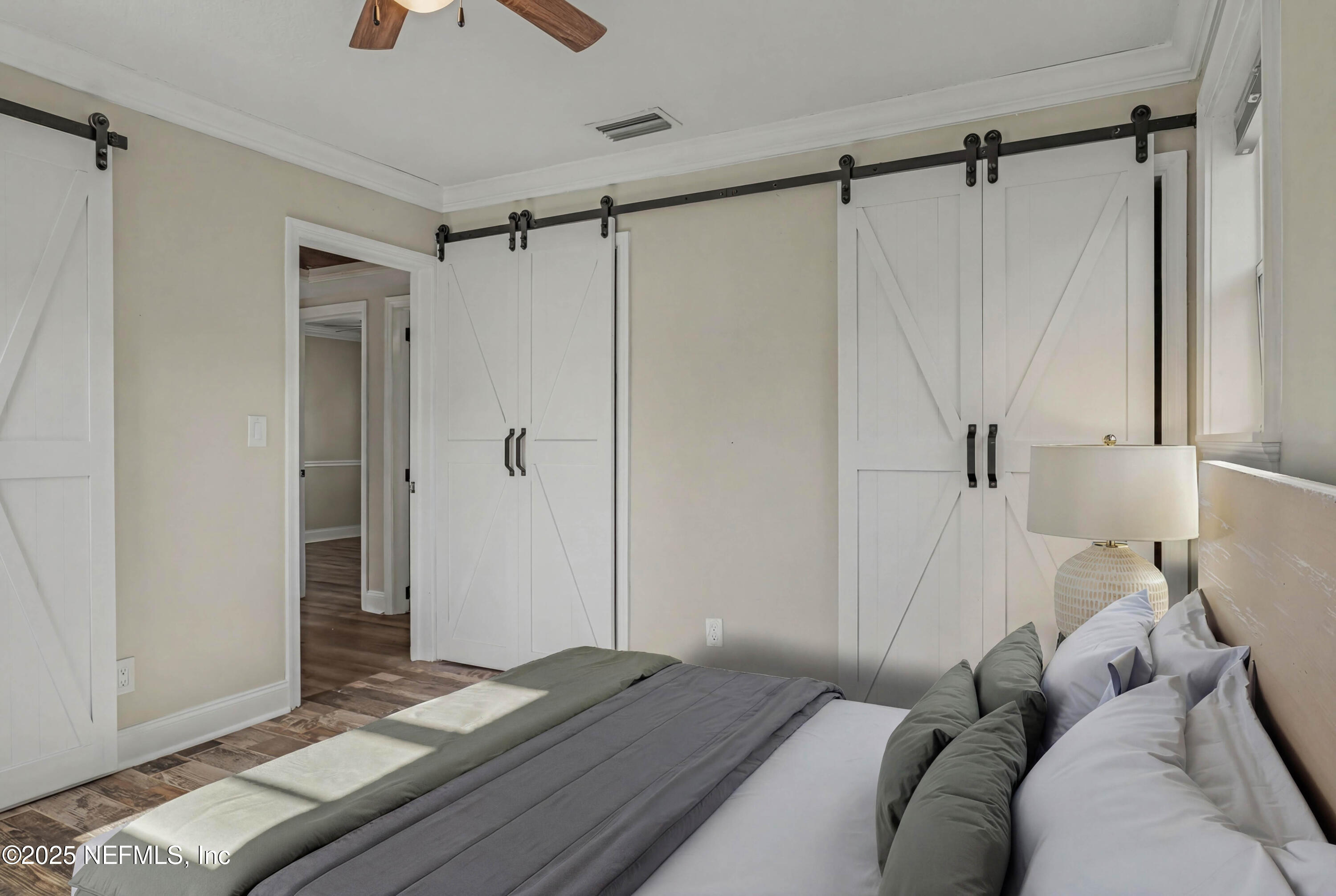 10640 Hemming Road Jacksonville, FL 32225 - Photo 10 of 46 a bedroom with a bed and a shower