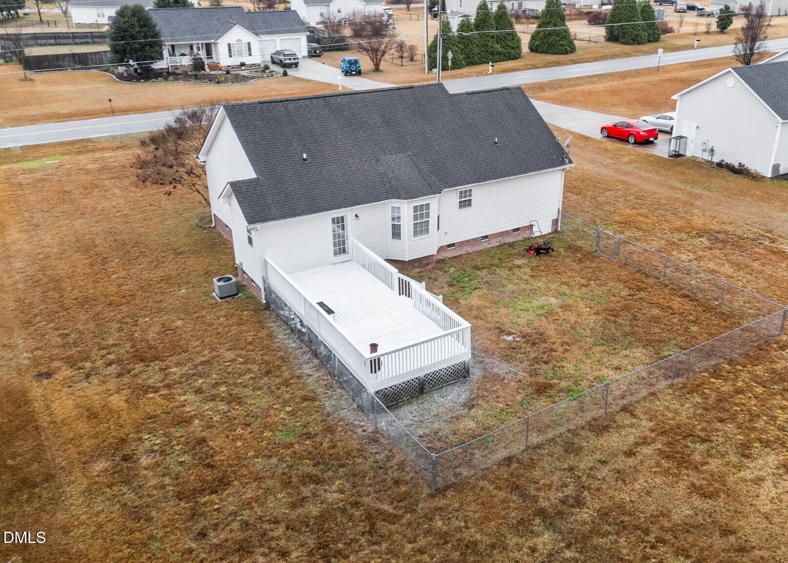 1275 Smith Road Smithfield, NC 27577 - Photo 36 of 41 an aerial view of a house with a yard