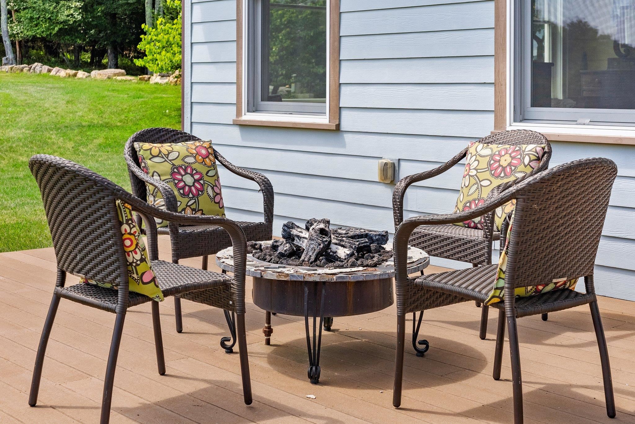 5237 Doe Hill Road McDowell, VA 24458 - Photo 23 of 75 a view of a chairs and table in the garden