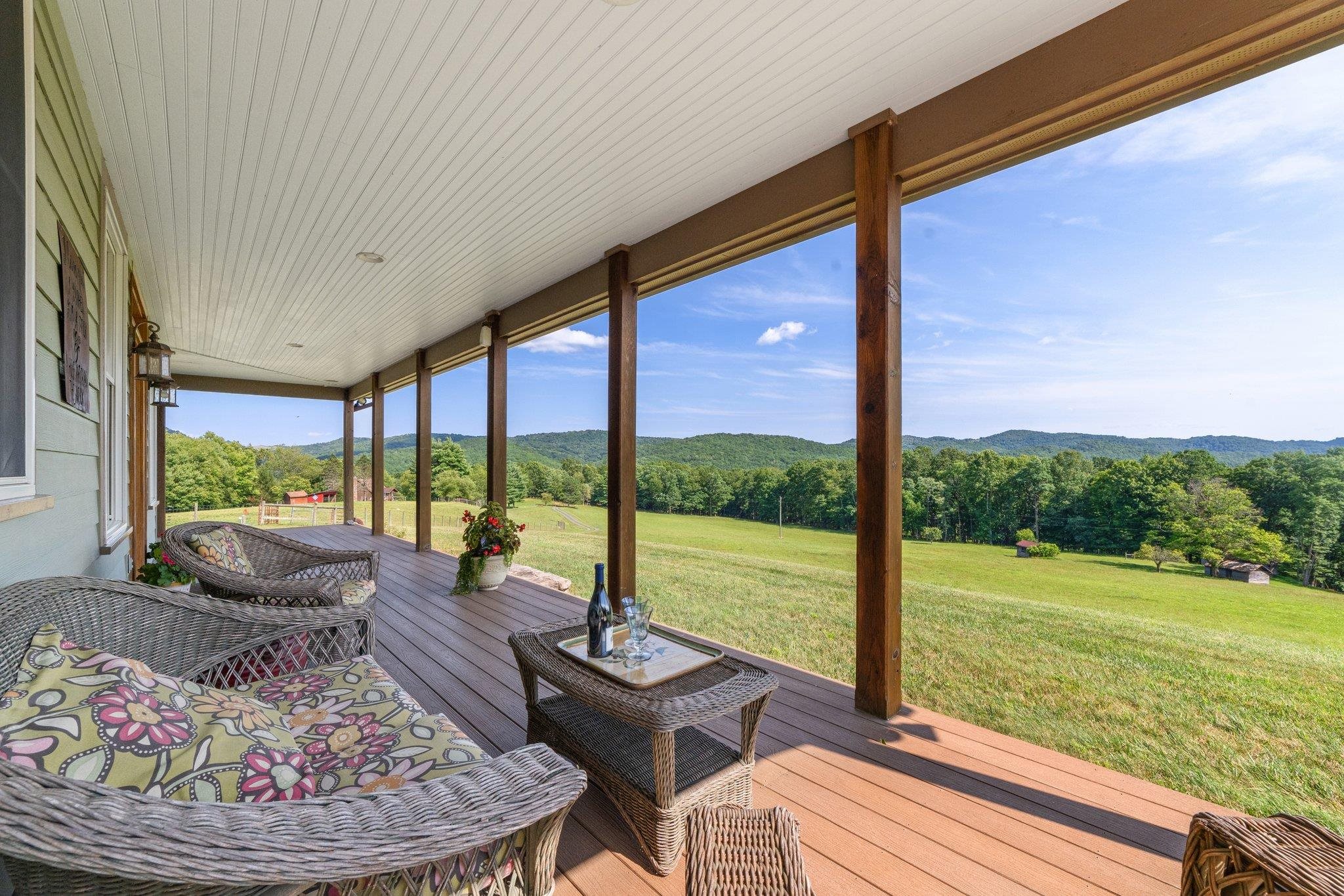 5237 Doe Hill Road McDowell, VA 24458 - Photo 26 of 75 a room with furniture and a floor to ceiling window