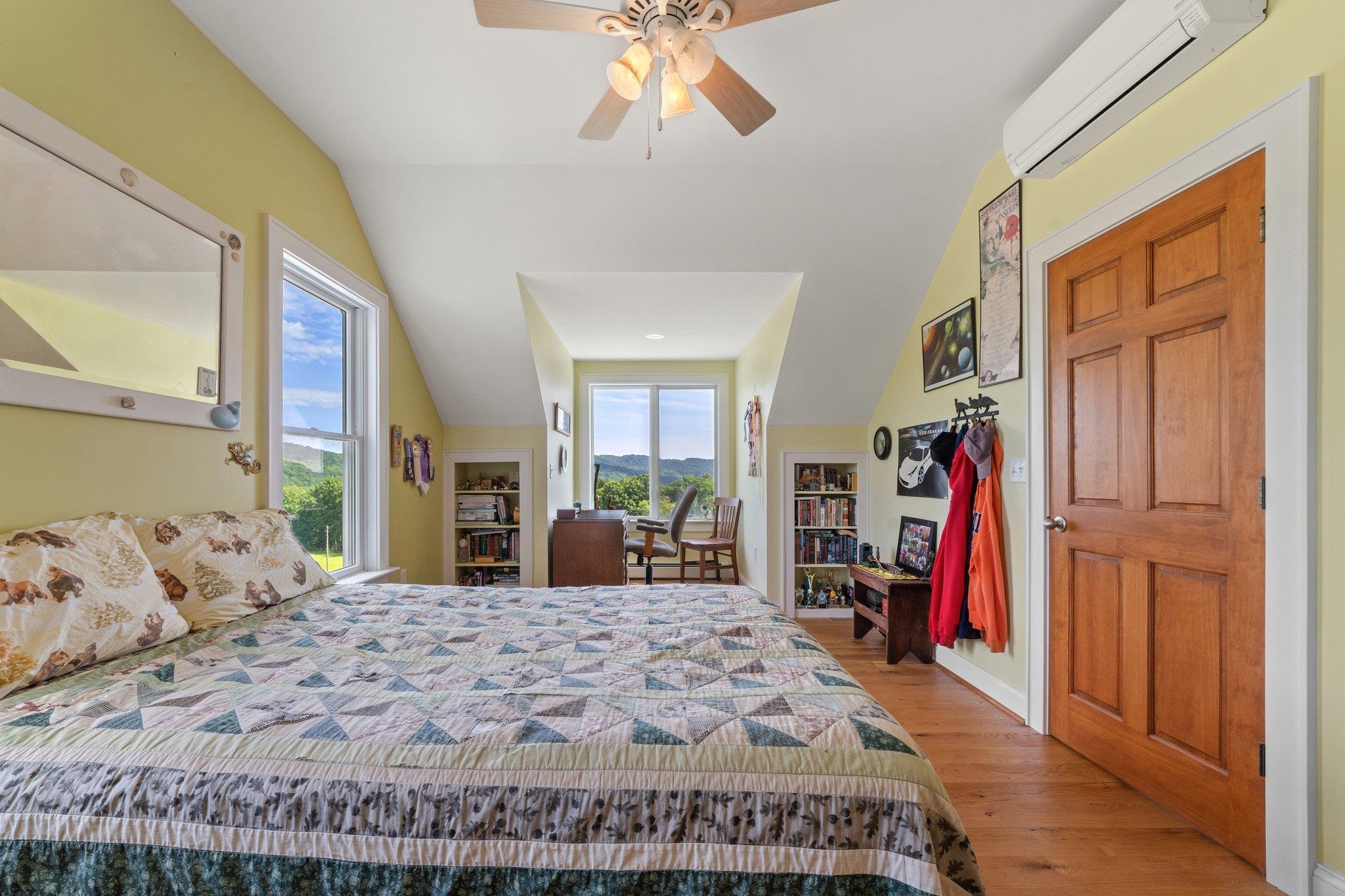 5237 Doe Hill Road McDowell, VA 24458 - Photo 51 of 75 a bed sitting in a bedroom next to a window