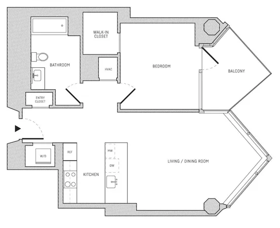 $6,100 | 280 Spear Street, Unit 28F, San Francisco, CA 94105