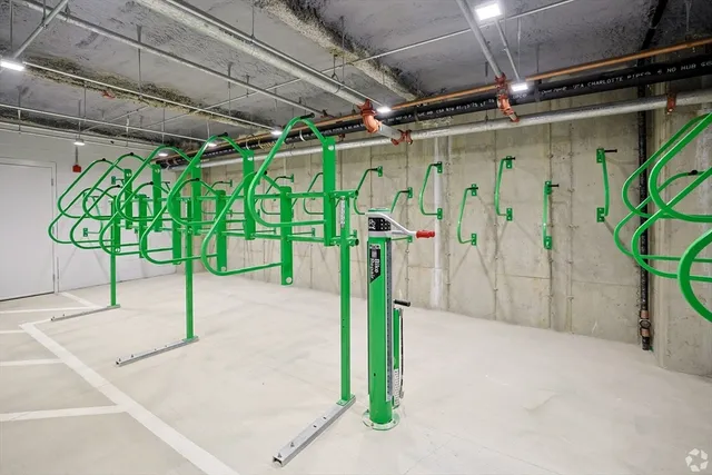 a house with a potted plant on a table