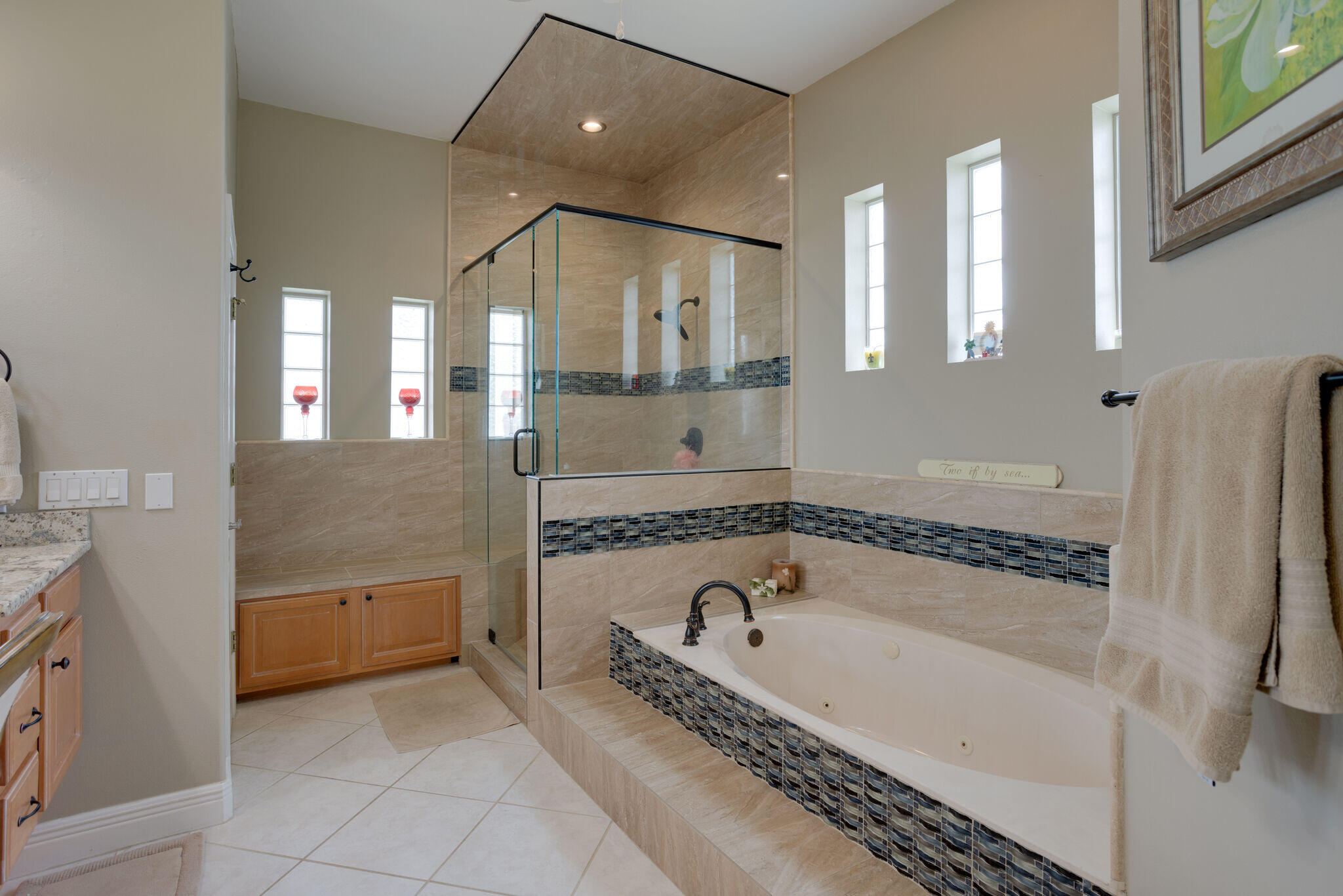 740 Indigo Loop Miramar Beach, FL 32550 - Photo 20 of 39 a bathroom with a tub a sink and a mirror