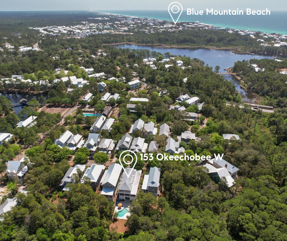 153 Okeechobee West Santa Rosa Beach, FL 32459 - Photo 5 of 85 Location From Blue Mountain Beach