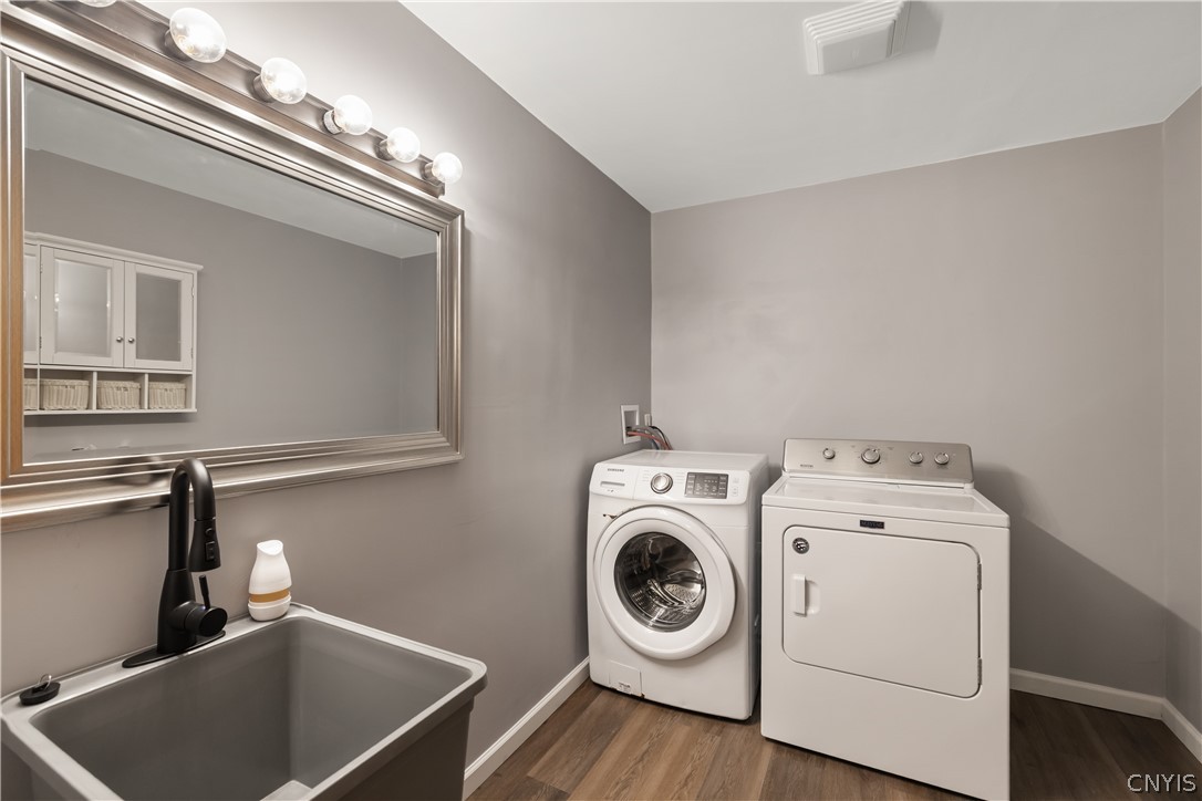 6926 Nelson Road Lincoln, NY 13032 - Photo 29 of 46 Laundry Room / Half Bathroom