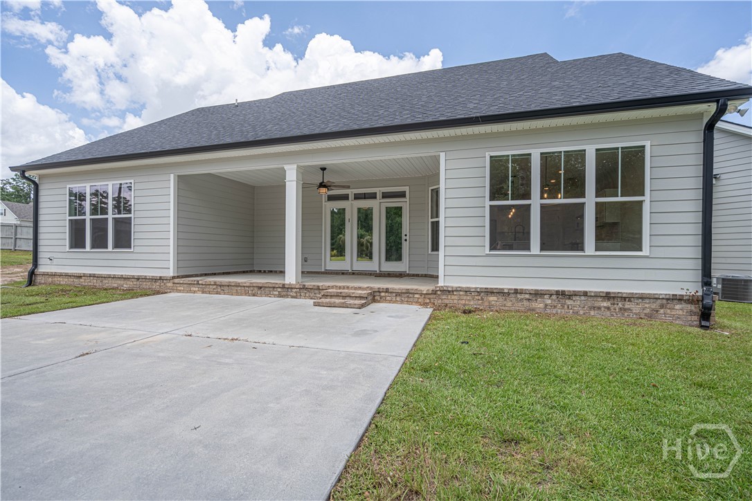 114 Timber Creek Drive Rincon, GA 31326 - Photo 57 of 64 Rear Porch and Patio