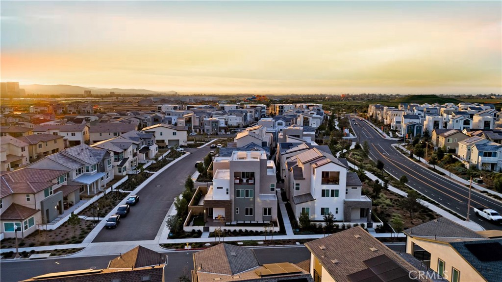 113 Junco Irvine, CA 92618 - Photo 41 of 47 an aerial view of residential houses with city view