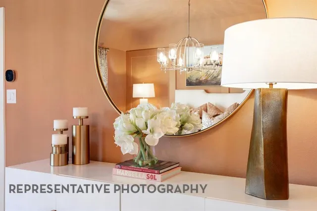 a view of a living room