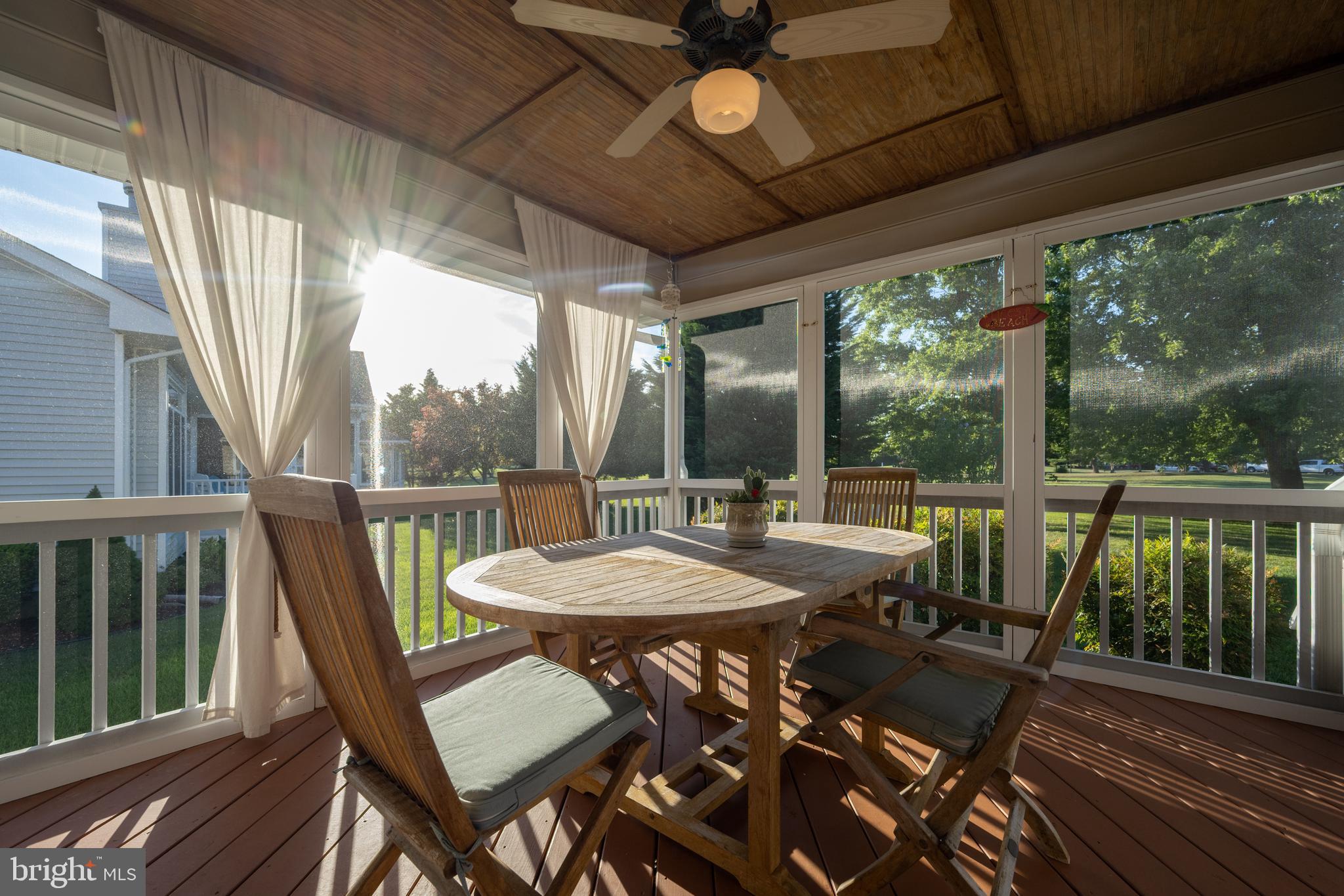 306 Walkabout Road Bethany Beach, DE 19930 - Photo 12 of 63 Porch Overlooking Golf Course