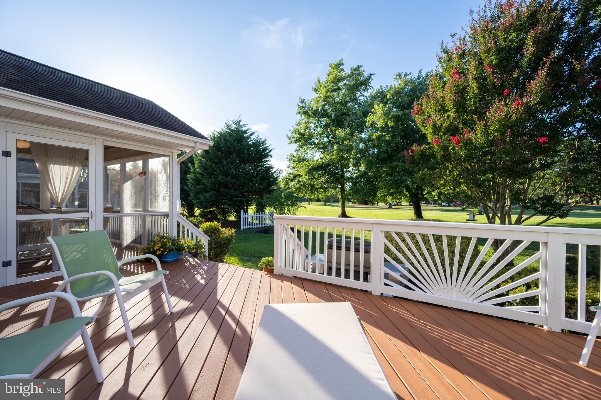306 Walkabout Road Bethany Beach, DE 19930 - Photo 17 of 63 Large Deck with Golf View