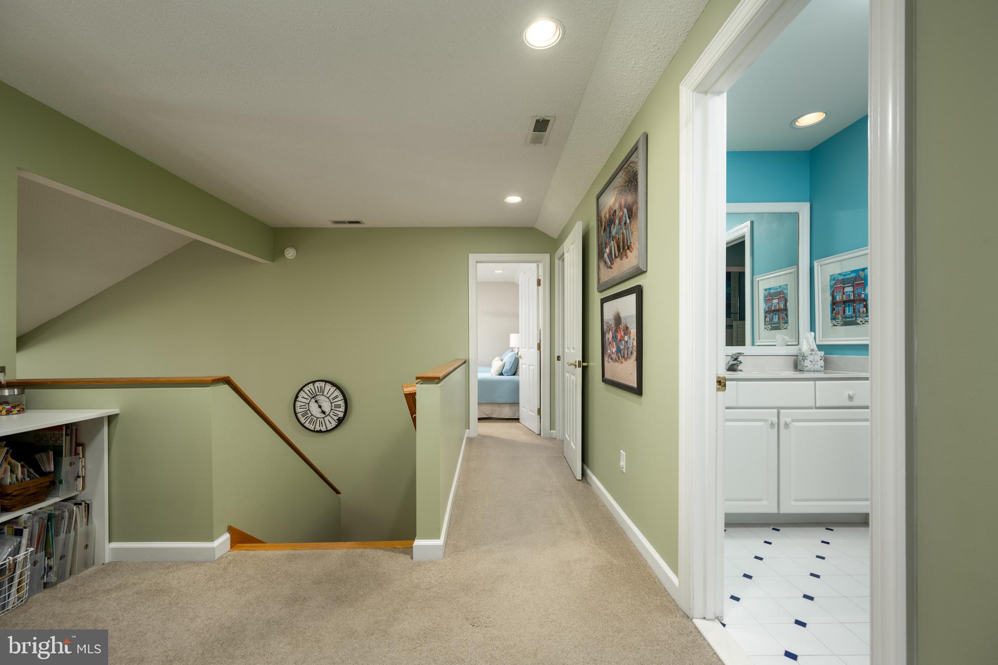 306 Walkabout Road Bethany Beach, DE 19930 - Photo 46 of 63 Stairway to Loft & 2 BR on 2nd Level