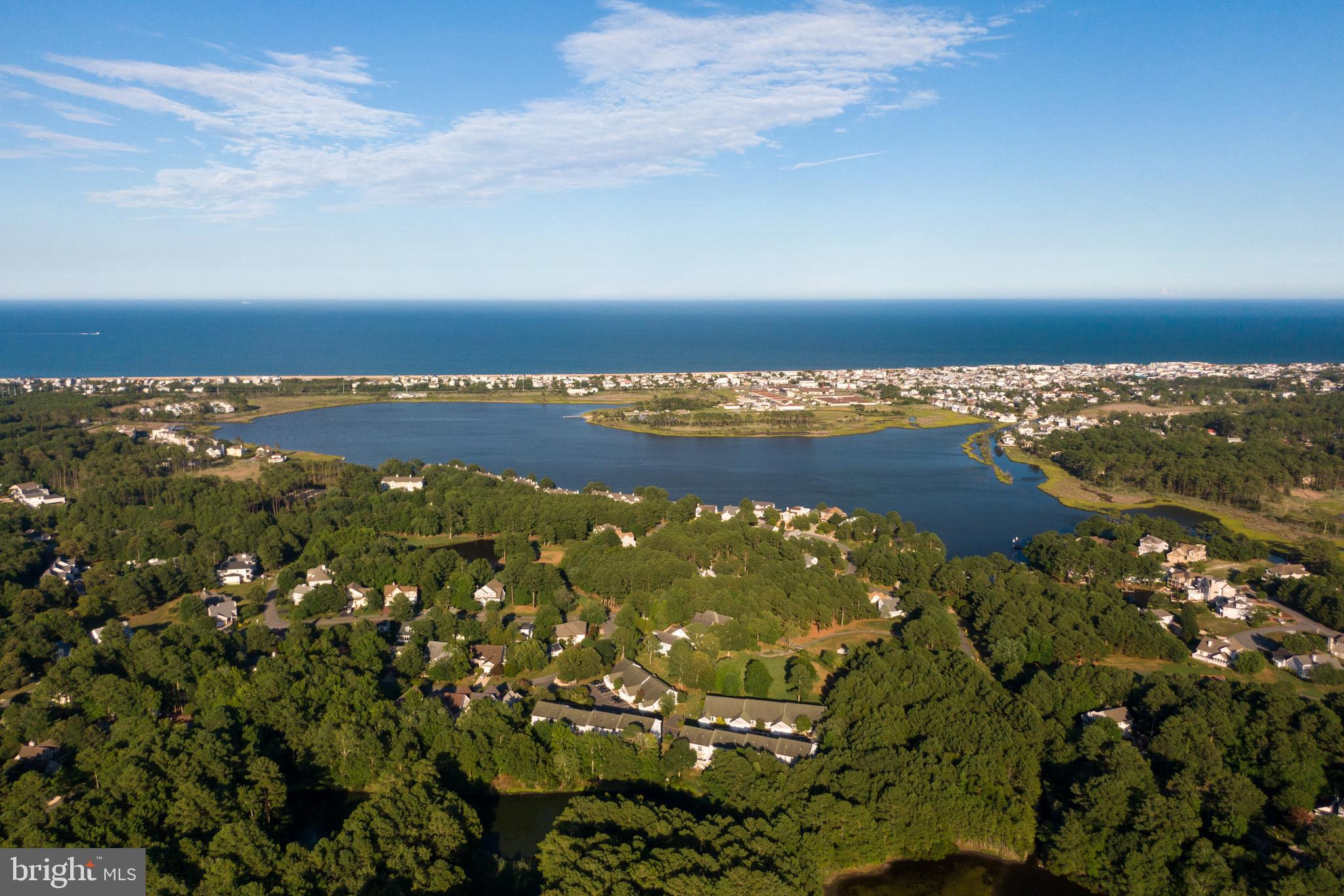 306 Walkabout Road Bethany Beach, DE 19930 - Photo 62 of 63 Aerial View of Salt Pond