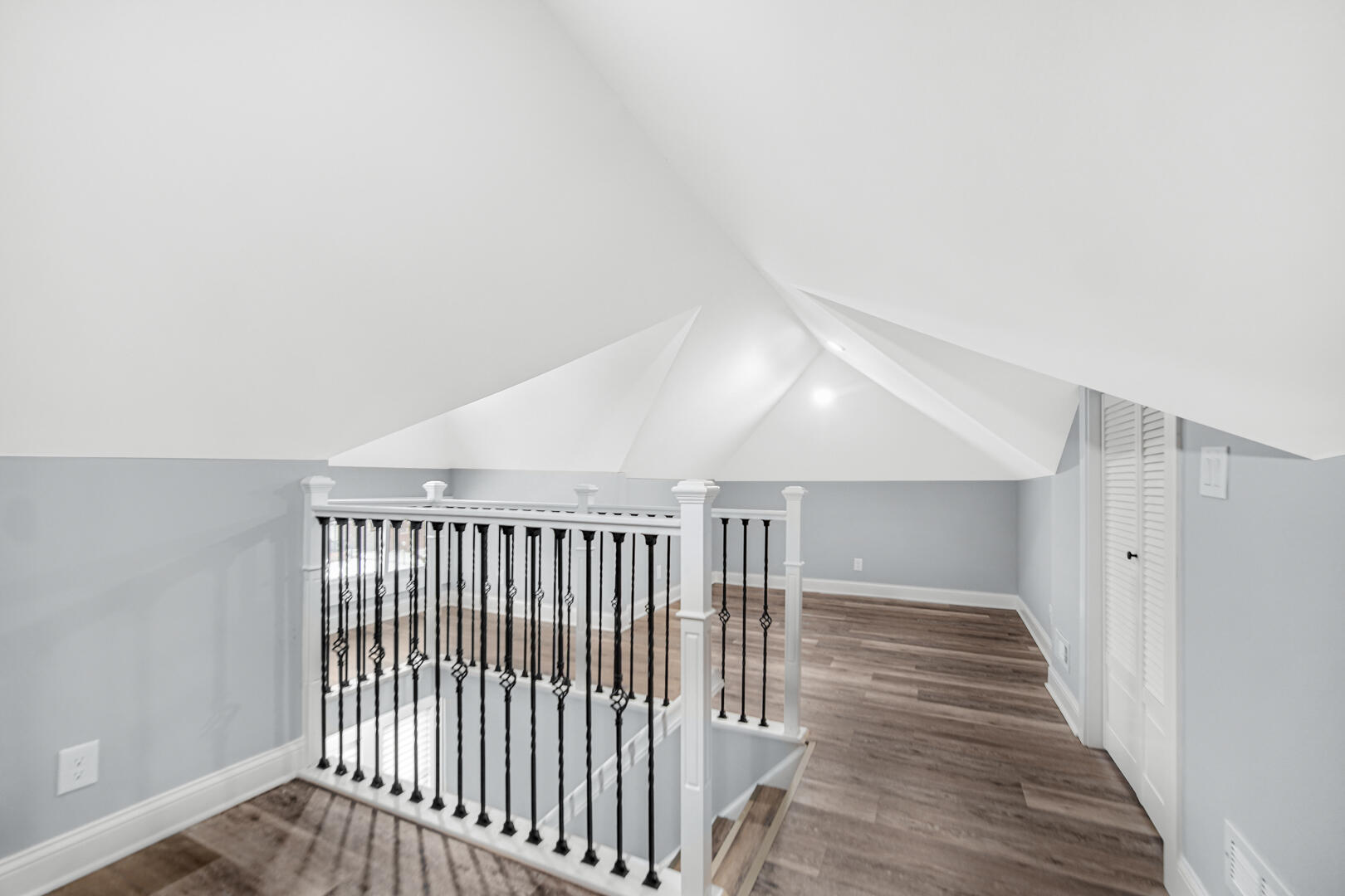 4354 Washington Street Gary, IN 46408 - Photo 21 of 32 a view of a hallway with wooden floor