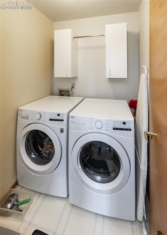 2145 Wickes Road Colorado Springs, CO 80919 - Photo 33 of 50 a utility room with dryer and washer
