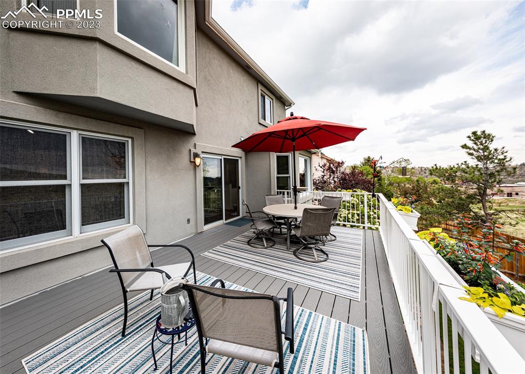 2145 Wickes Road Colorado Springs, CO 80919 - Photo 39 of 50 a view of balcony and patio