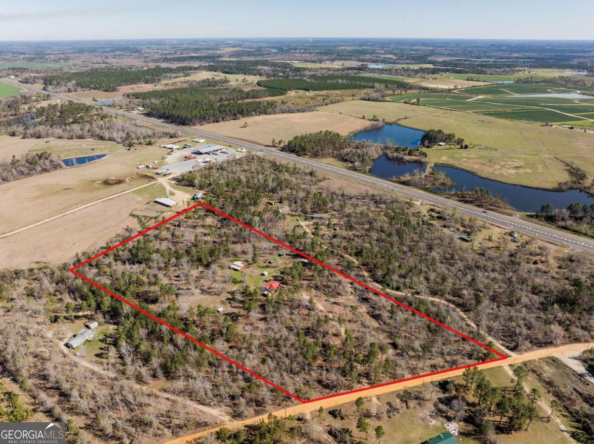a view of an ocean and beach
