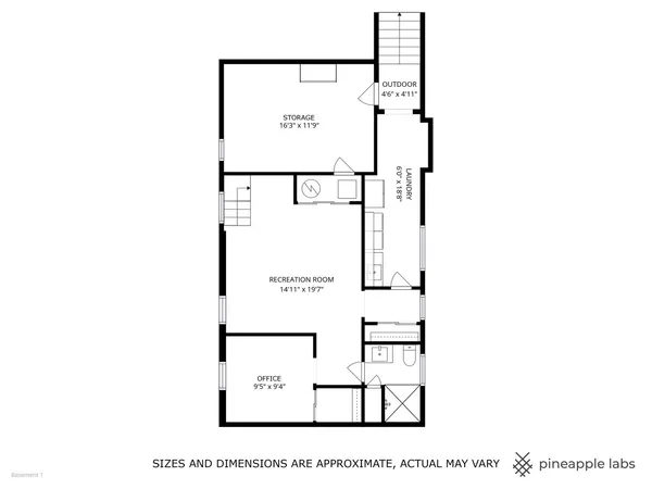 a picture of a floor plan