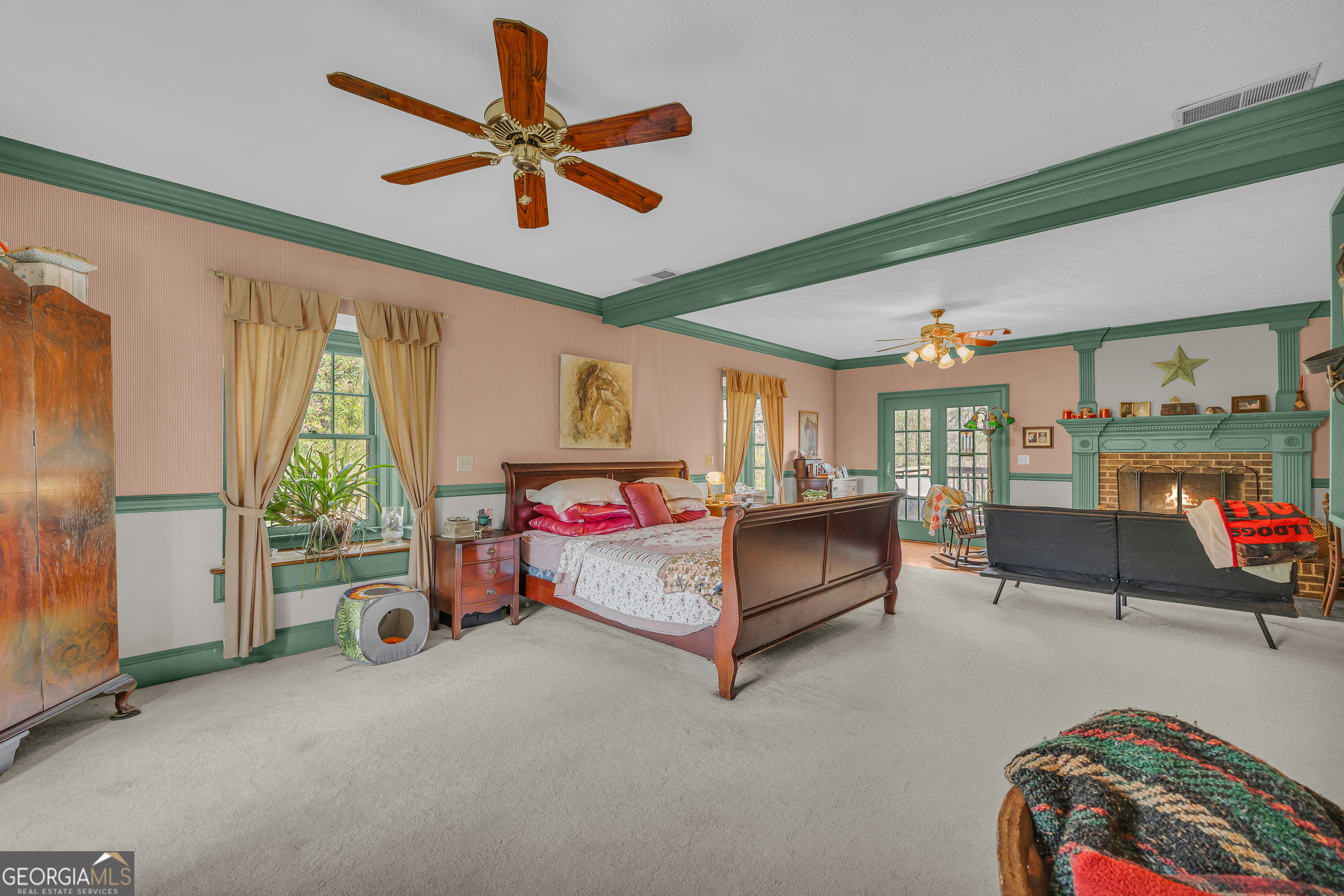 1640 Wire Bridge Road Watkinsville, GA 30677 - Photo 18 of 74 a bedroom with furniture and a window