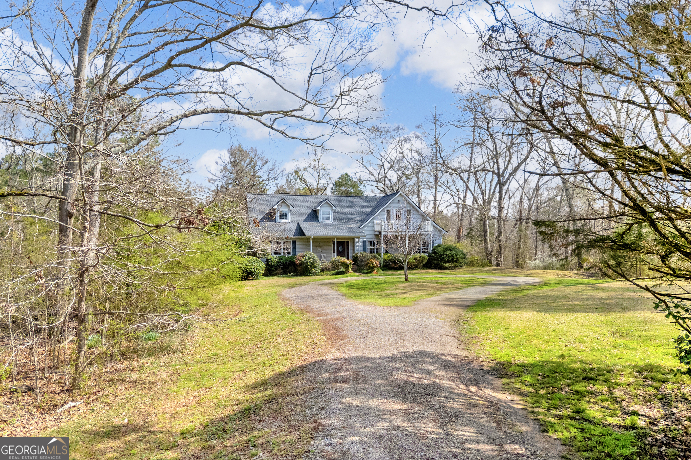 1640 Wire Bridge Road Watkinsville, GA 30677 - Photo 45 of 74 a view of a swimming pool with a patio and yard of the house