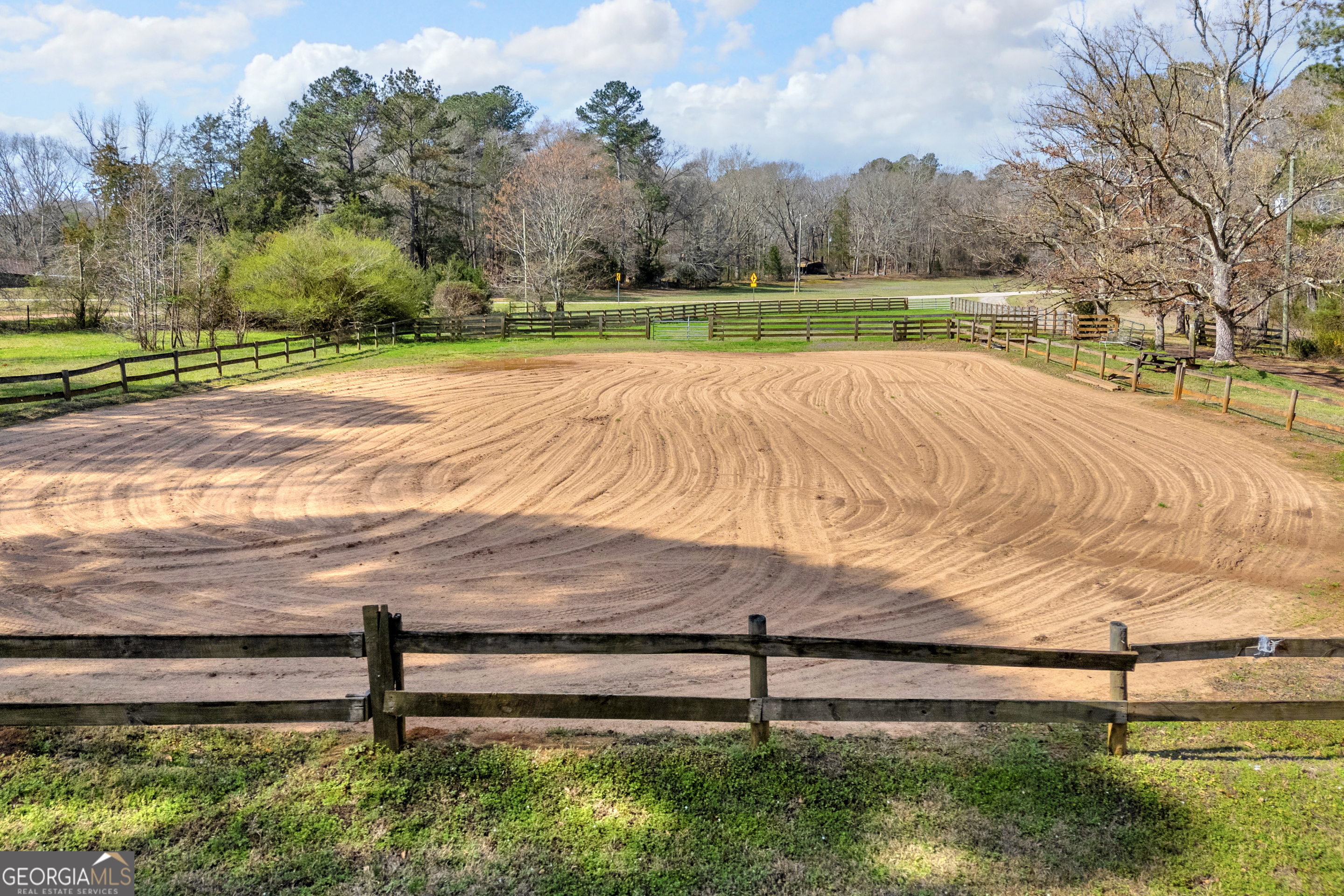 1640 Wire Bridge Road Watkinsville, GA 30677 - Photo 50 of 74 a view of a yard with an outdoor space