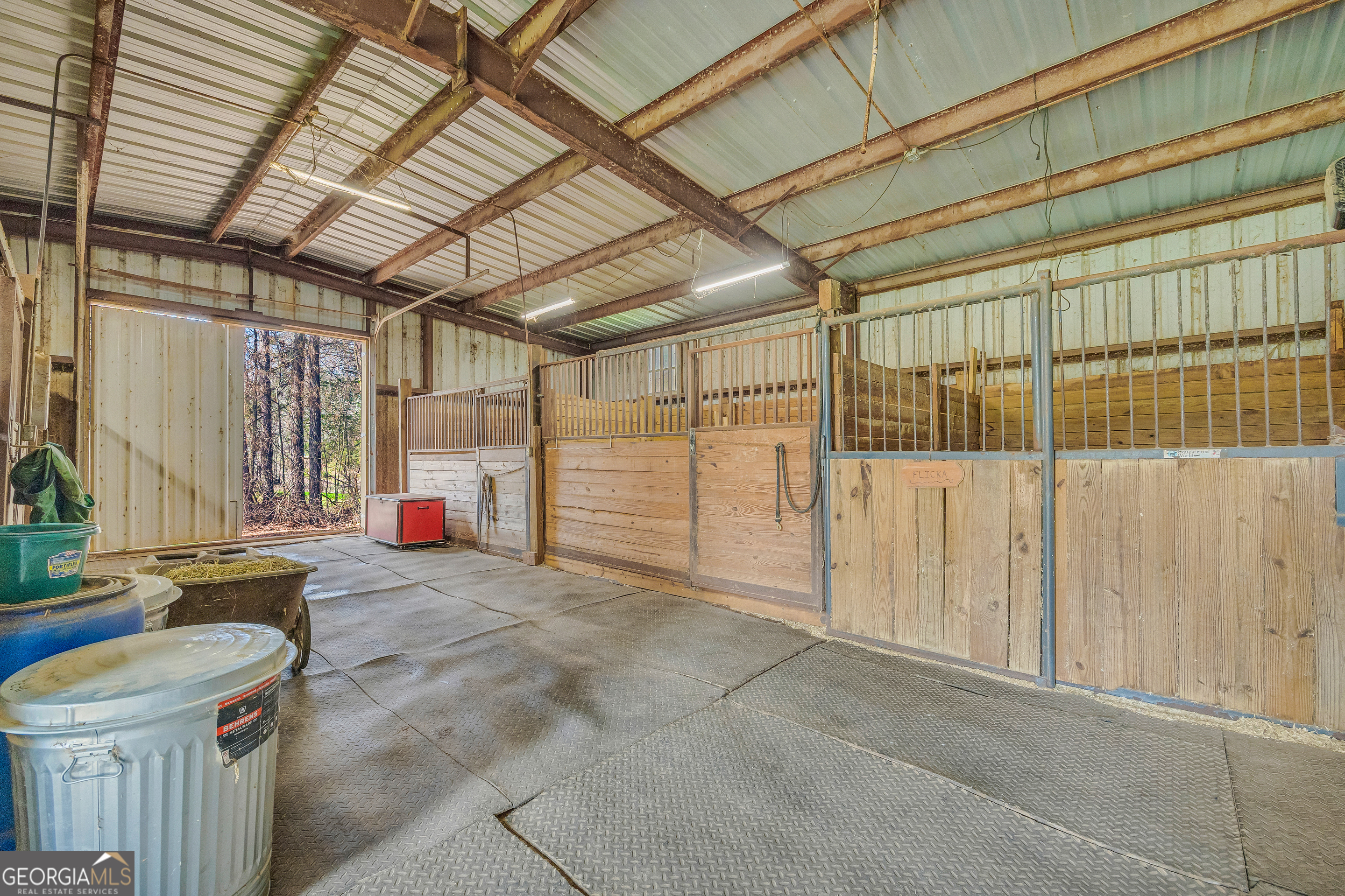 1640 Wire Bridge Road Watkinsville, GA 30677 - Photo 56 of 74 a view of a room with wooden walls