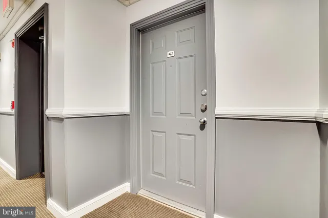 a view of a small space