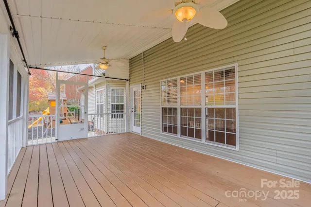 a view of a house with wooden floor